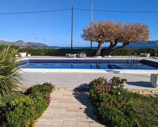 Swimming pool of Flat to rent in Pollença  with Air Conditioner, Heating and Private garden