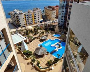 Swimming pool of Flat to rent in Cartagena  with Heating, Private garden and Terrace