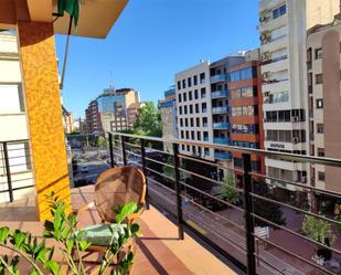 Terrace of Flat to share in  Lleida Capital  with Air Conditioner, Heating and Terrace