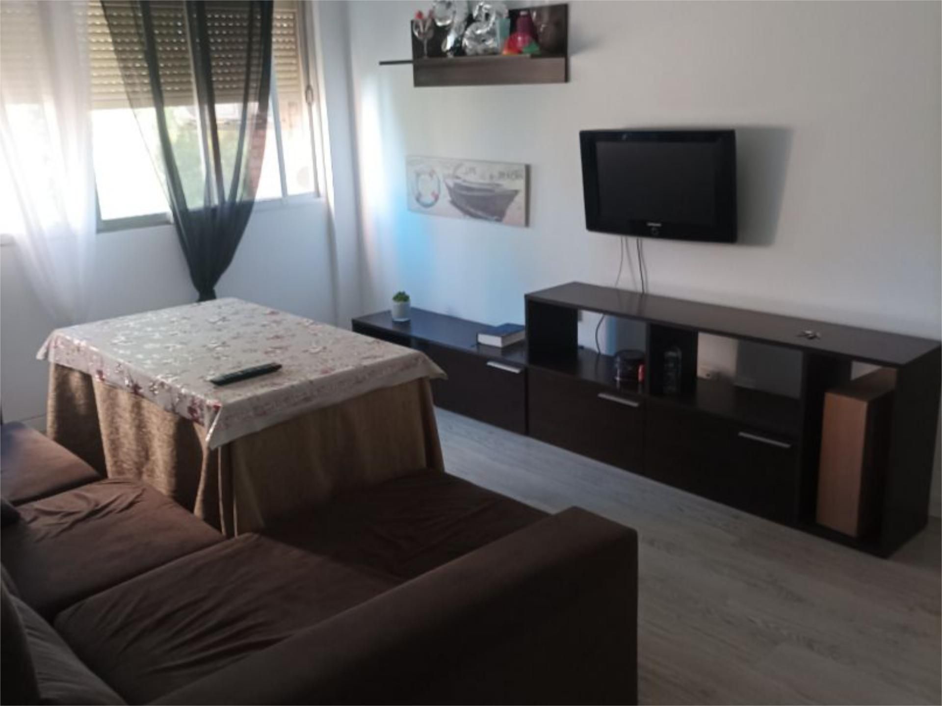 Sala d'estar de Pis per a compartir en Badajoz Capital amb Aire condicionat, Calefacció i Parquet