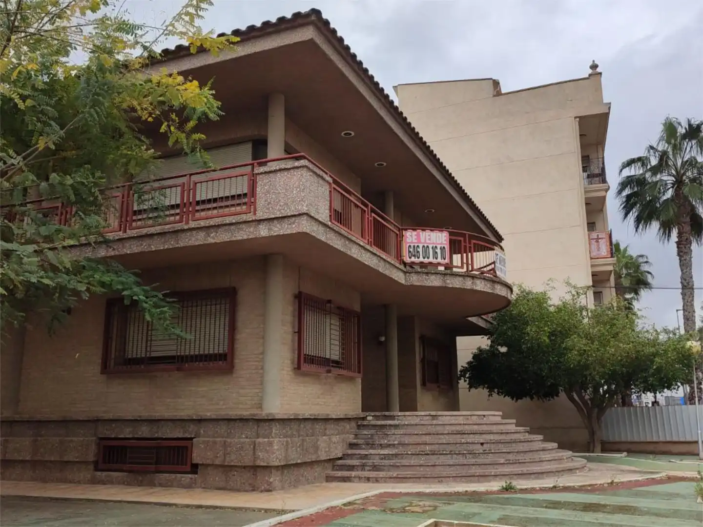 Exterior view of Houses for sale in  Murcia Capital  with Balcony