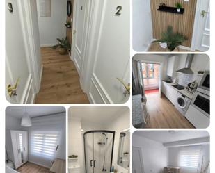 Bedroom of Flat to share in Gijón   with Parquet flooring, Terrace and Furnished