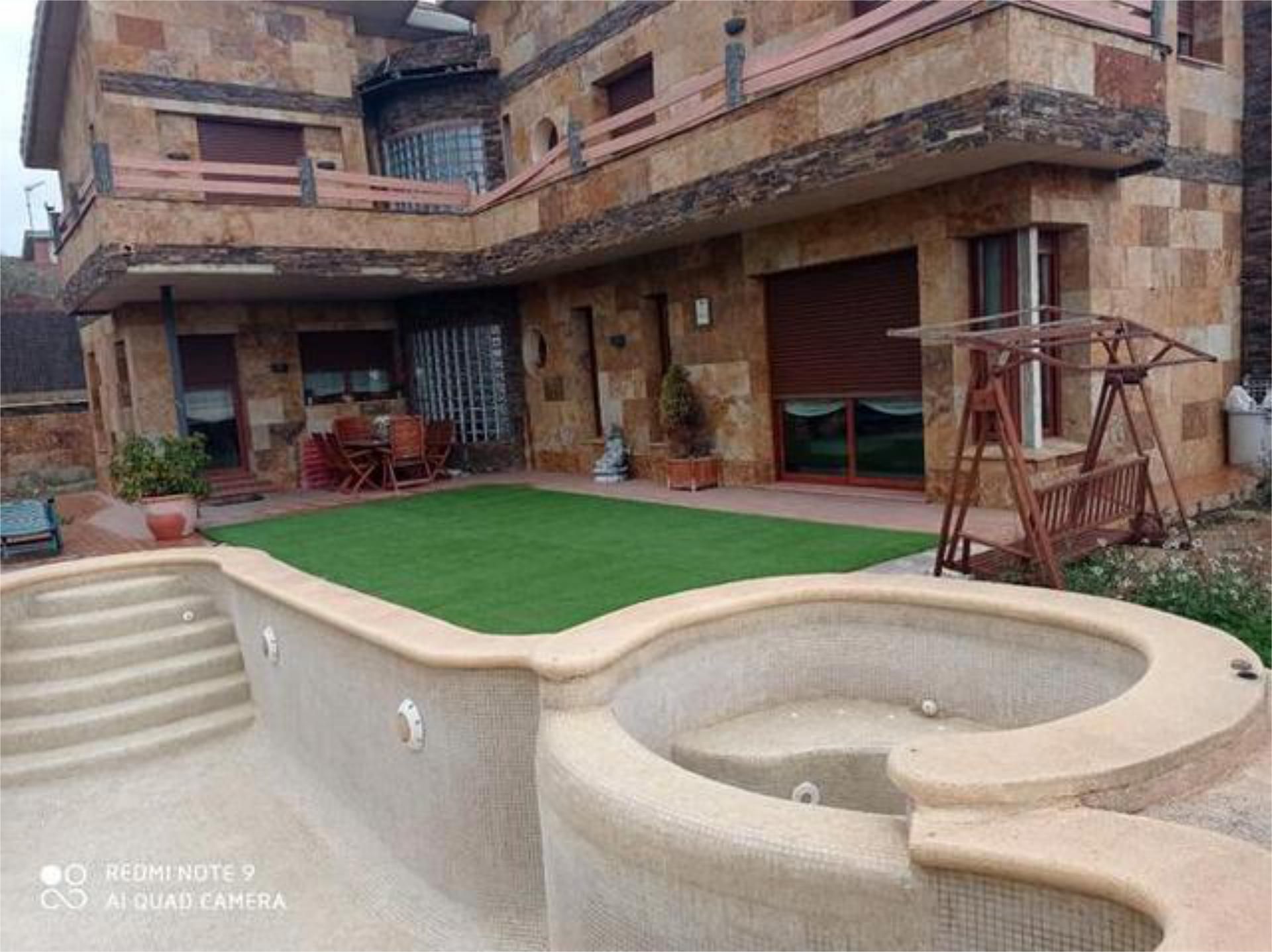 Terrace of Single-family semi-detached for sale in Terrassa  with Terrace and Swimming Pool