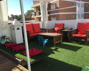 Terrace of Flat to share in Málaga Capital  with Air Conditioner, Heating and Parquet flooring