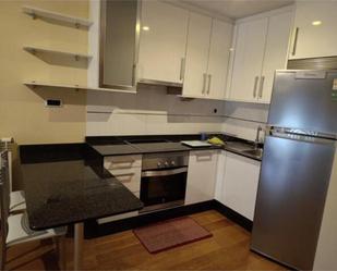 Kitchen of Flat to rent in Lugo Capital  with Heating, Storage room and Furnished