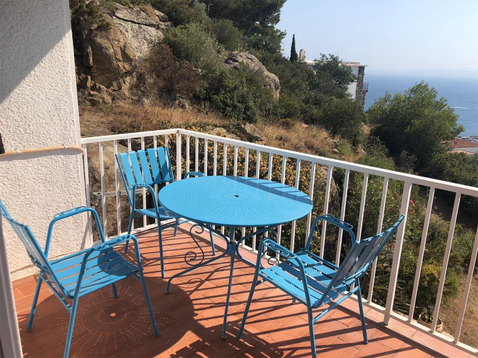 Terrace of Flat for sale in Roses  with Air Conditioner and Terrace