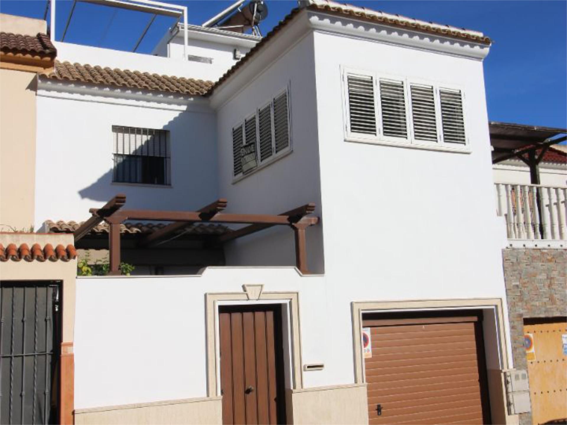 Exterior view of Single-family semi-detached for sale in Montequinto  with Air Conditioner, Terrace and Swimming Pool