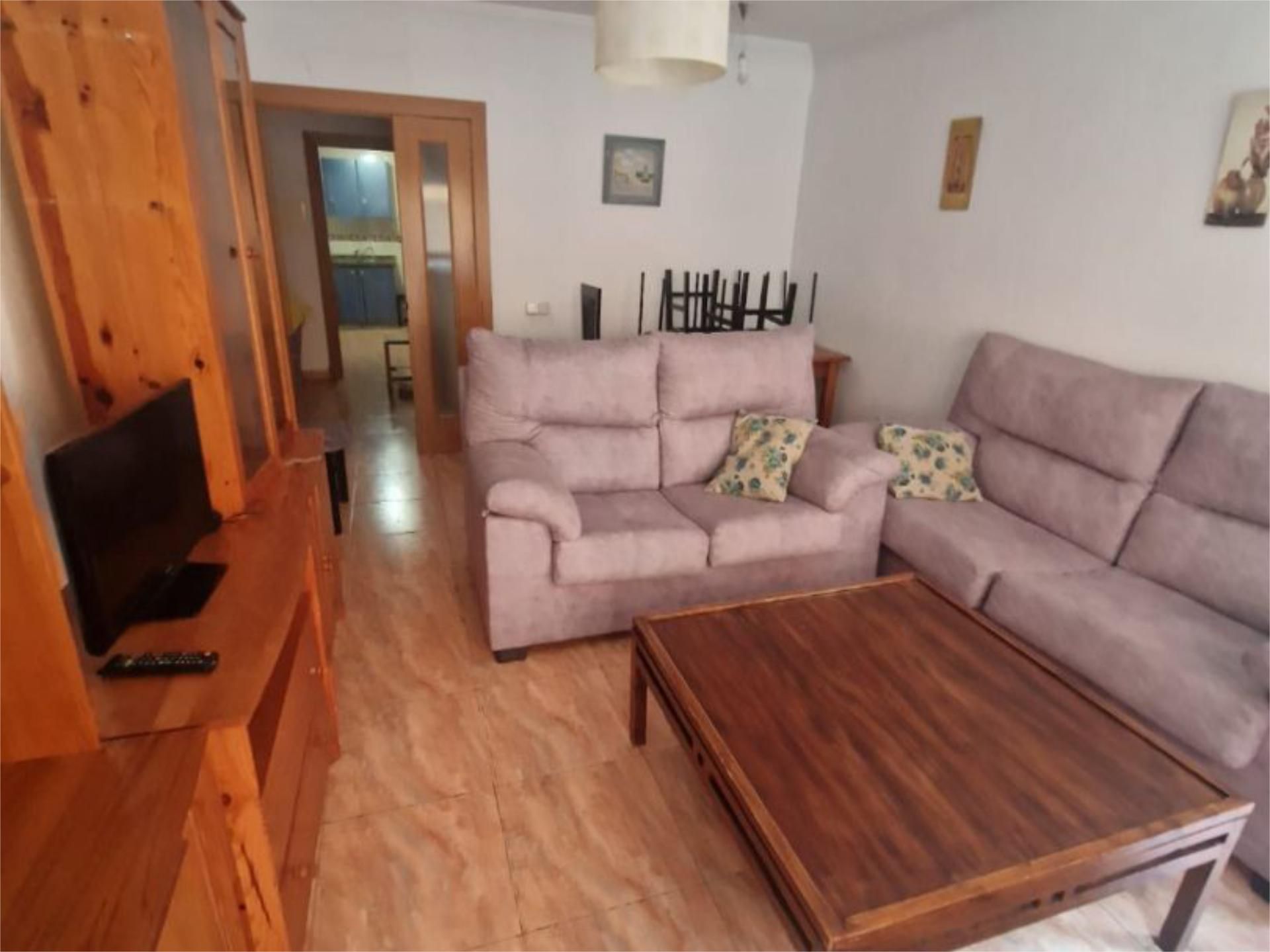 Living room of Flat to rent in  Almería Capital  with Furnished and Video intercom
