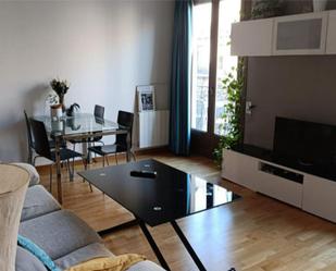Sala d'estar de Pis de lloguer en  Barcelona Capital amb Balcó