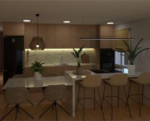 Kitchen of Flat to rent in San Miguel de Salinas  with Parquet flooring, Furnished and Balcony