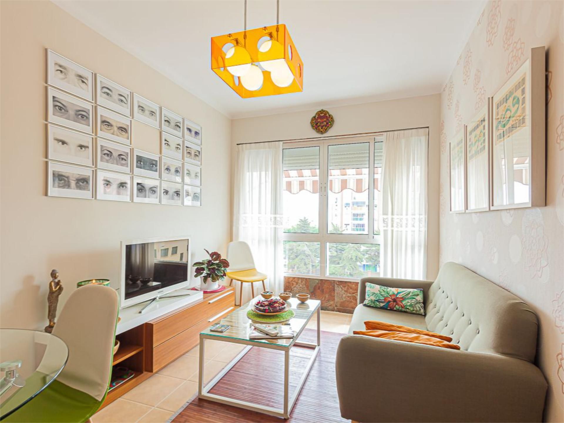 Living room of Flat to rent in Málaga Capital  with Furnished