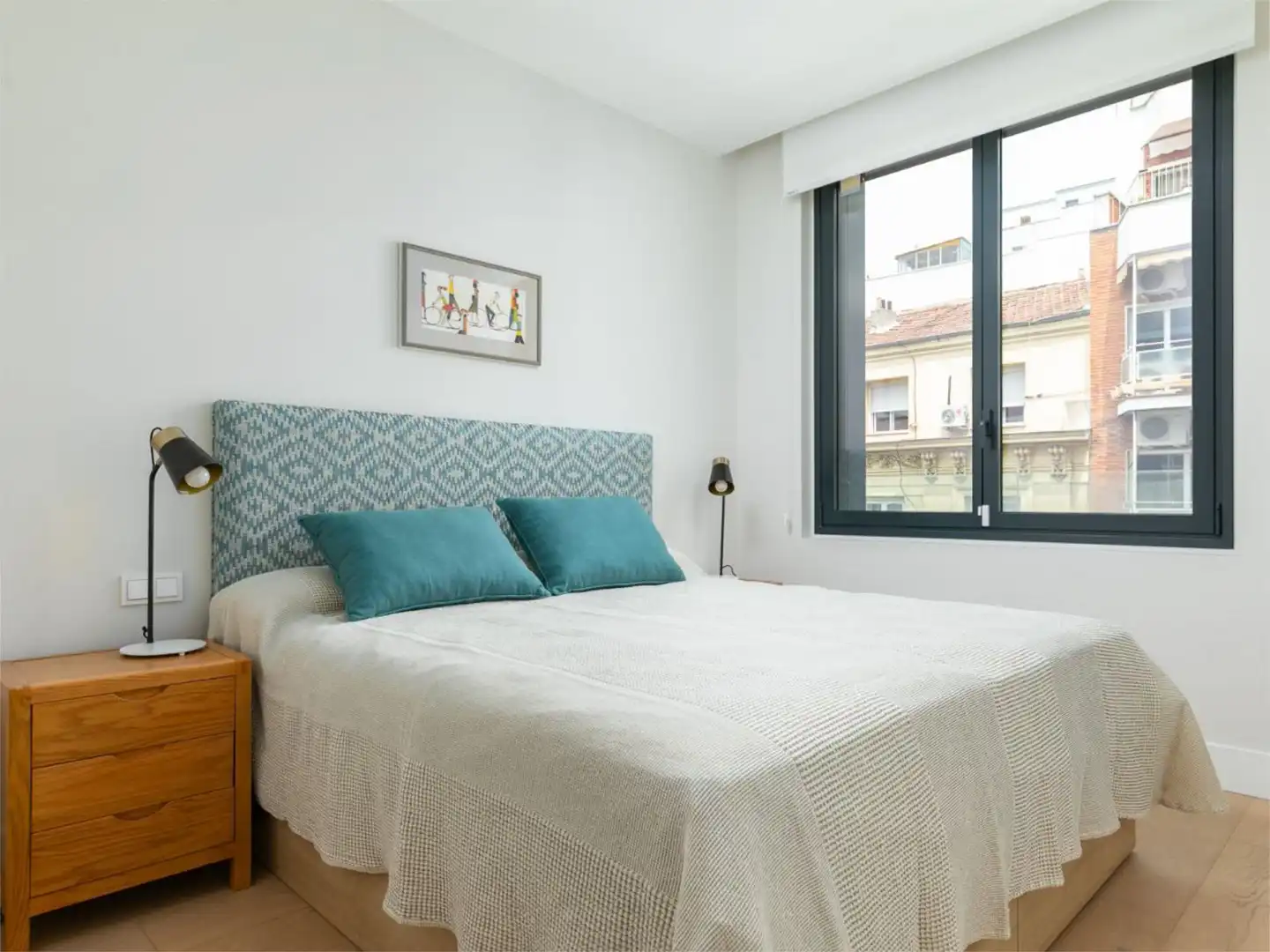 Apartament de lloguer a Calle de García de Paredes, 4, Trafalgar Dormitori de Apartament de lloguer en Madrid amb Aire condicionat, Calefacció i Traster