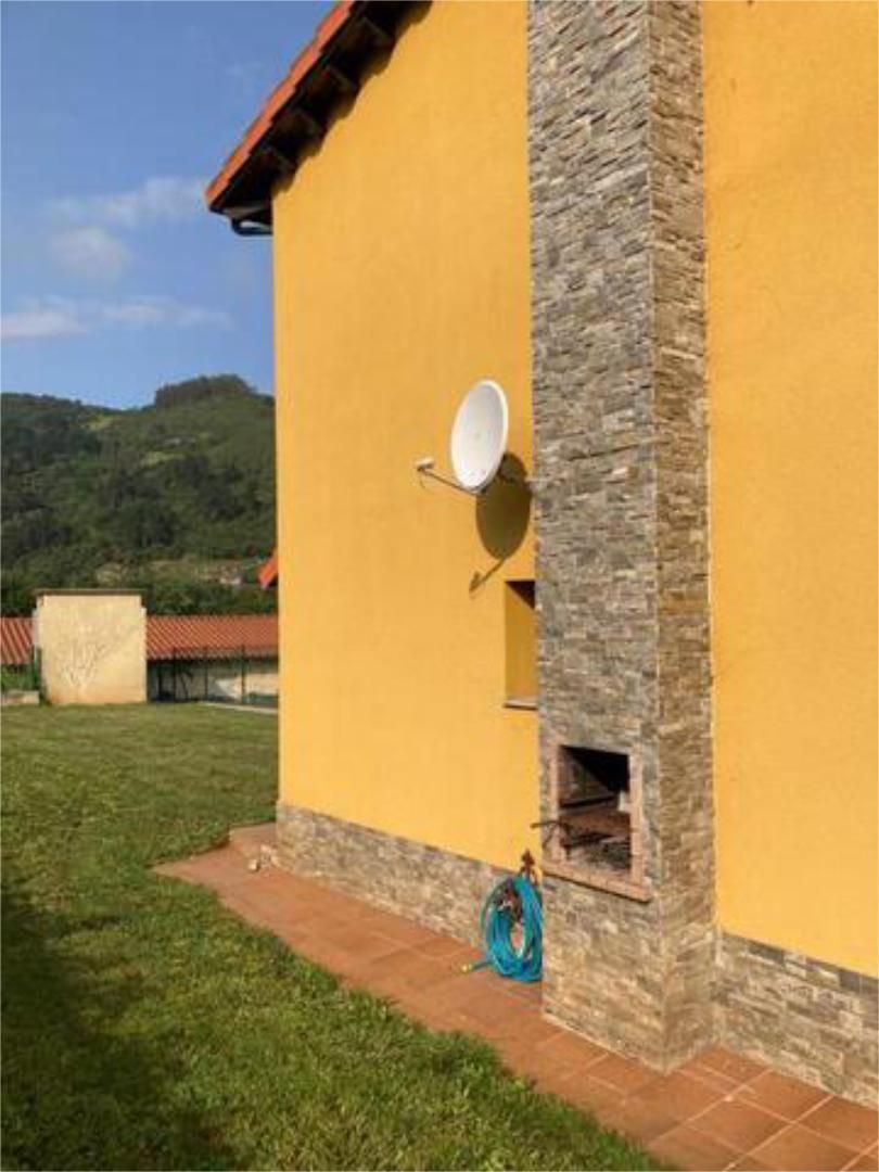 Exterior view of Single-family semi-detached for sale in Candamo  with Heating, Private garden and Terrace