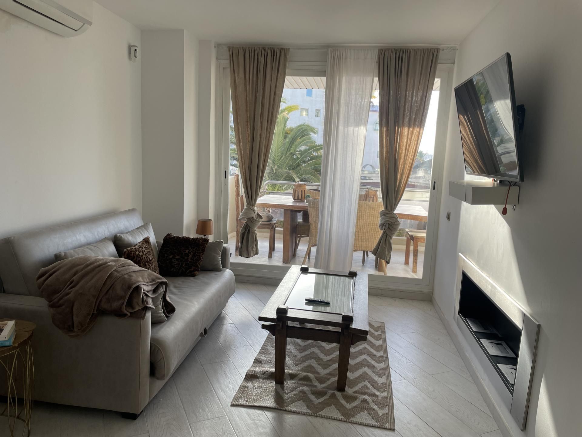 Sala d'estar de Pis en venda en Eivissa amb Aire condicionat, Calefacció i Piscina