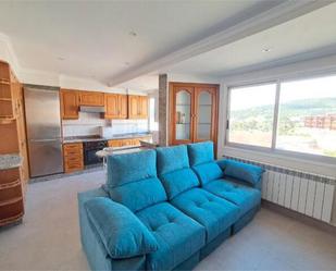 Living room of Flat to rent in Ourense Capital   with Heating, Terrace and Furnished