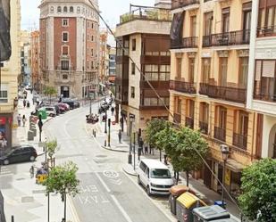 Exterior view of Flat for sale in  Valencia Capital  with Air Conditioner