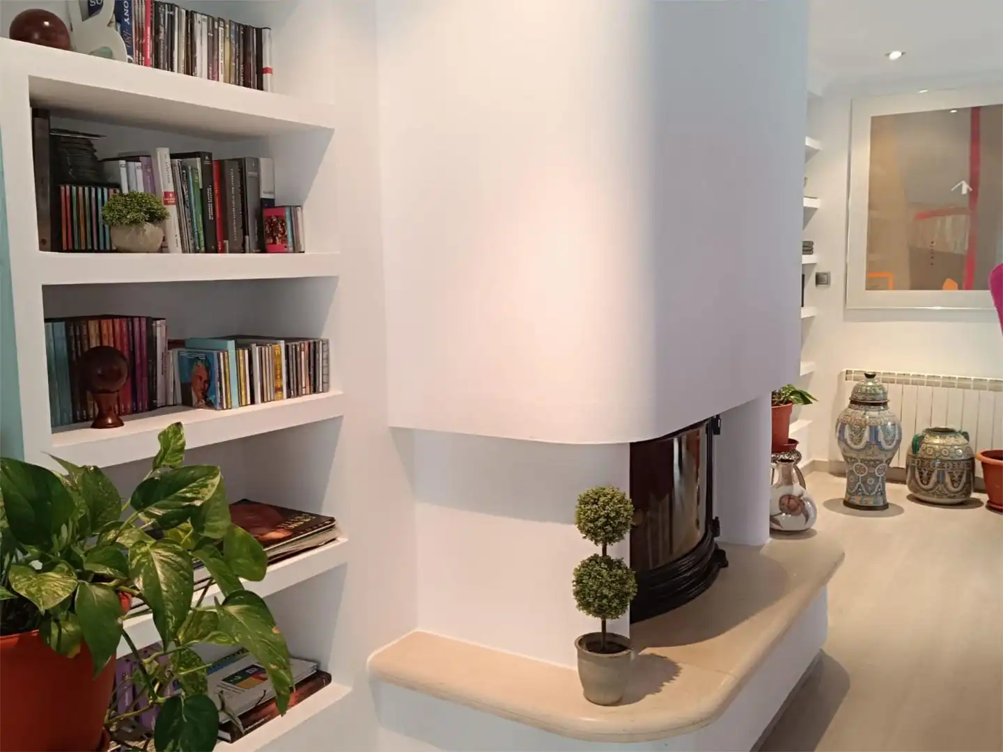 Detached homes for sale in Carrer del Poeta Llombart, 8, Centro Puerto Living room of Detached homes for sale in Sagunto / Sagunt with Air Conditioner, Terrace and Balcony