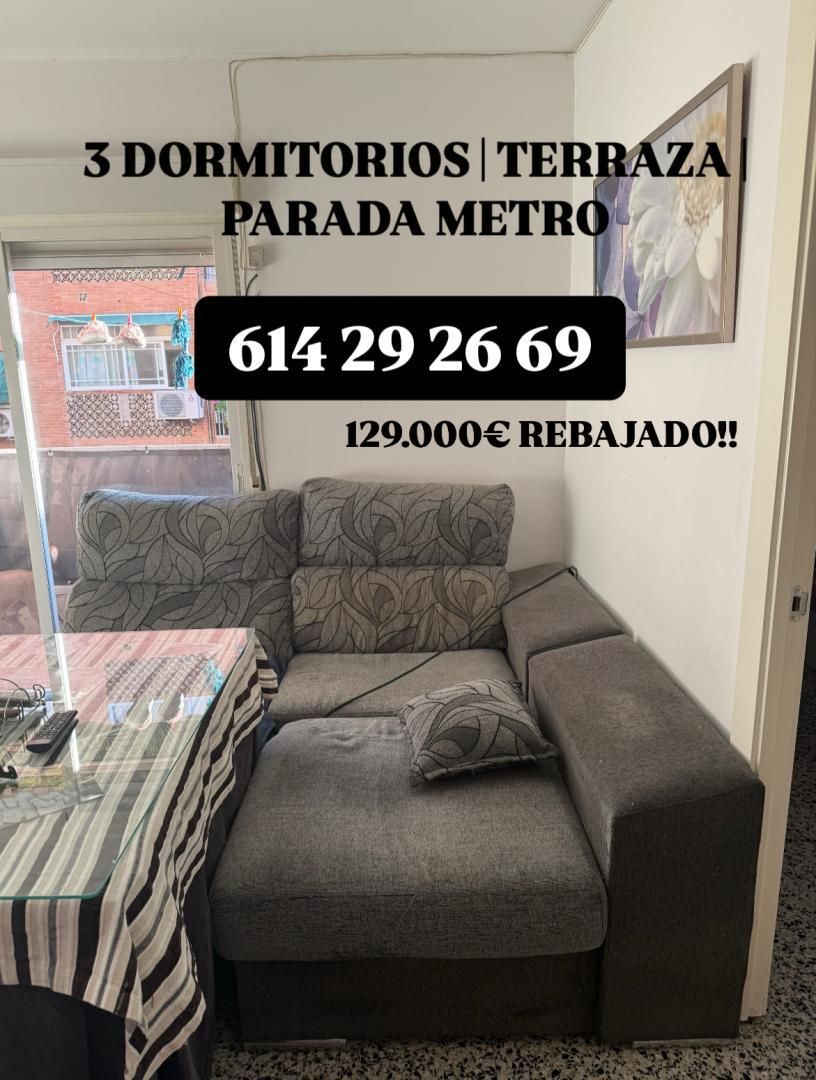 Garden of Flat for sale in  Granada Capital  with Air Conditioner, Terrace and Balcony