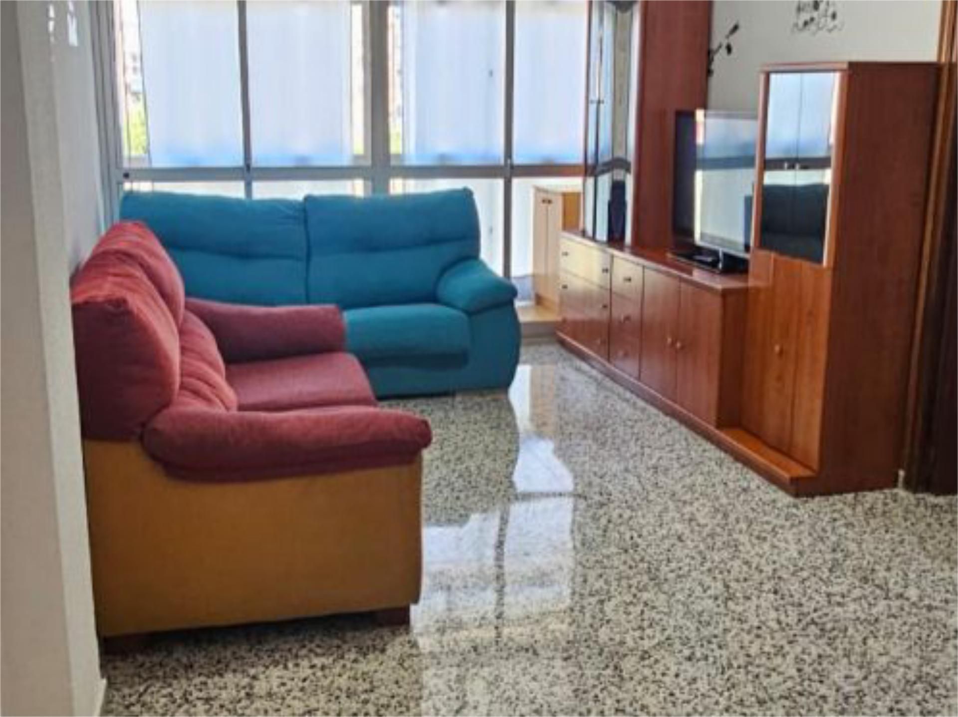 Living room of Flat to rent in Málaga Capital  with Furnished and Balcony