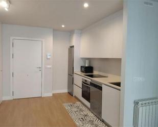 Cuina de Apartament de lloguer en Pontevedra Capital  amb Calefacció, Terrassa i Traster