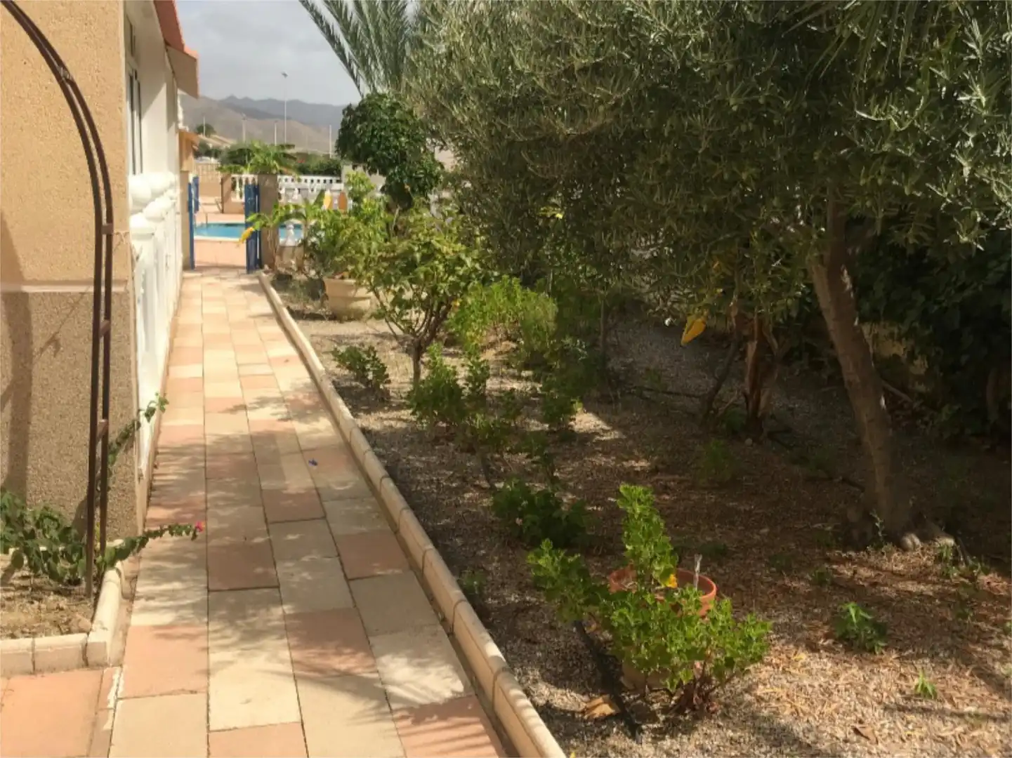 Garten von Wohnung zur Miete in Mazarrón mit Klimaanlage, Privatgarten und Terrasse