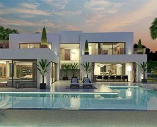 Exterior view of House or chalet for sale in Marbella  with Air Conditioner, Heating and Private garden
