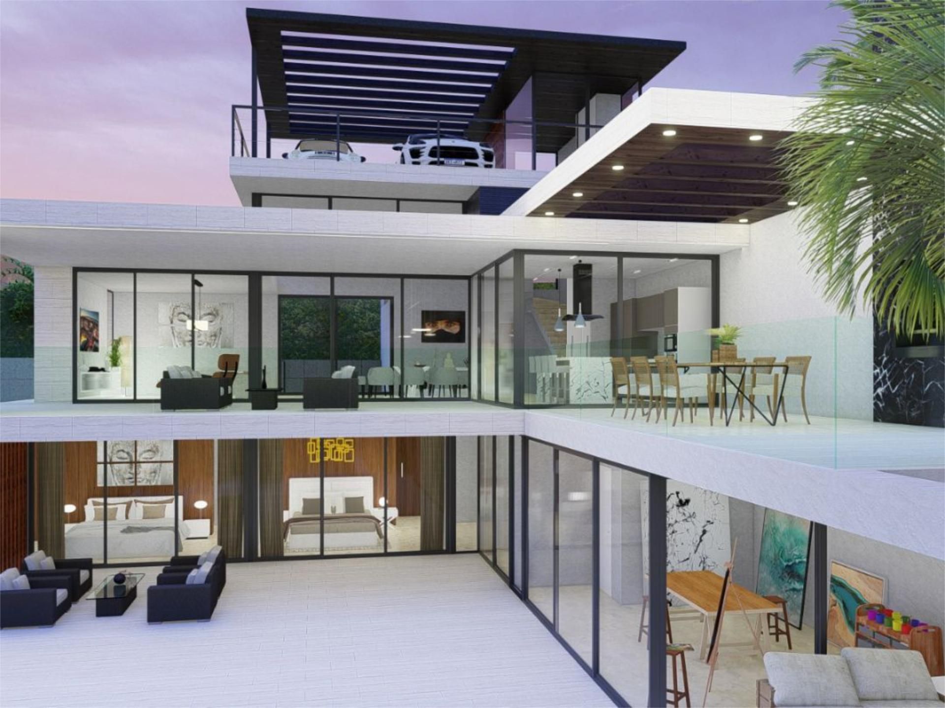 Exterior view of Constructible Land for sale in Marbella