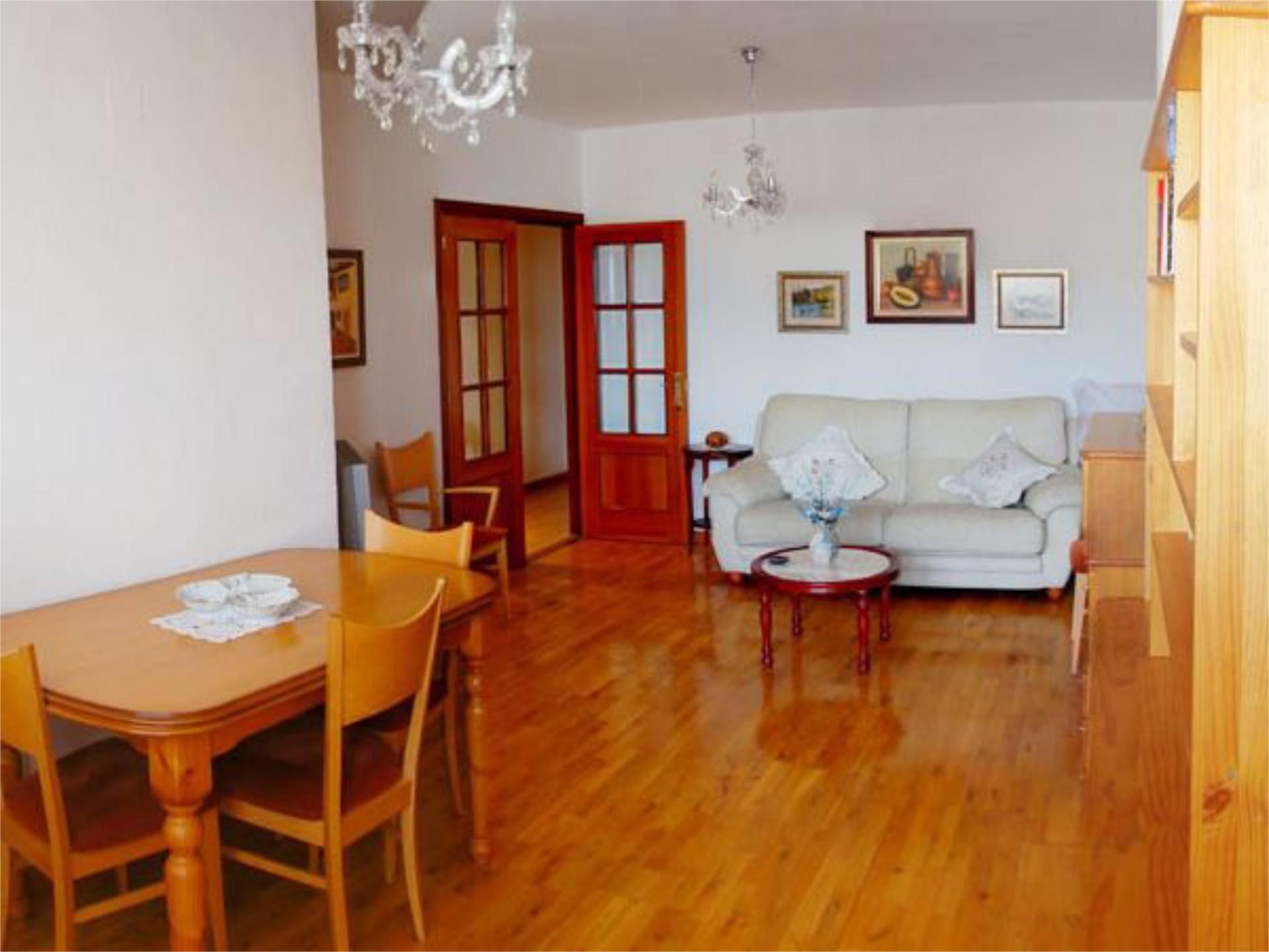 Living room of Flat to rent in  Huesca Capital  with Heating, Parquet flooring and Terrace