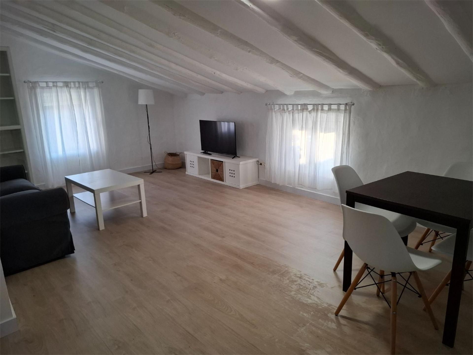 Living room of Flat to rent in La Muela  with Heating, Parquet flooring and Storage room