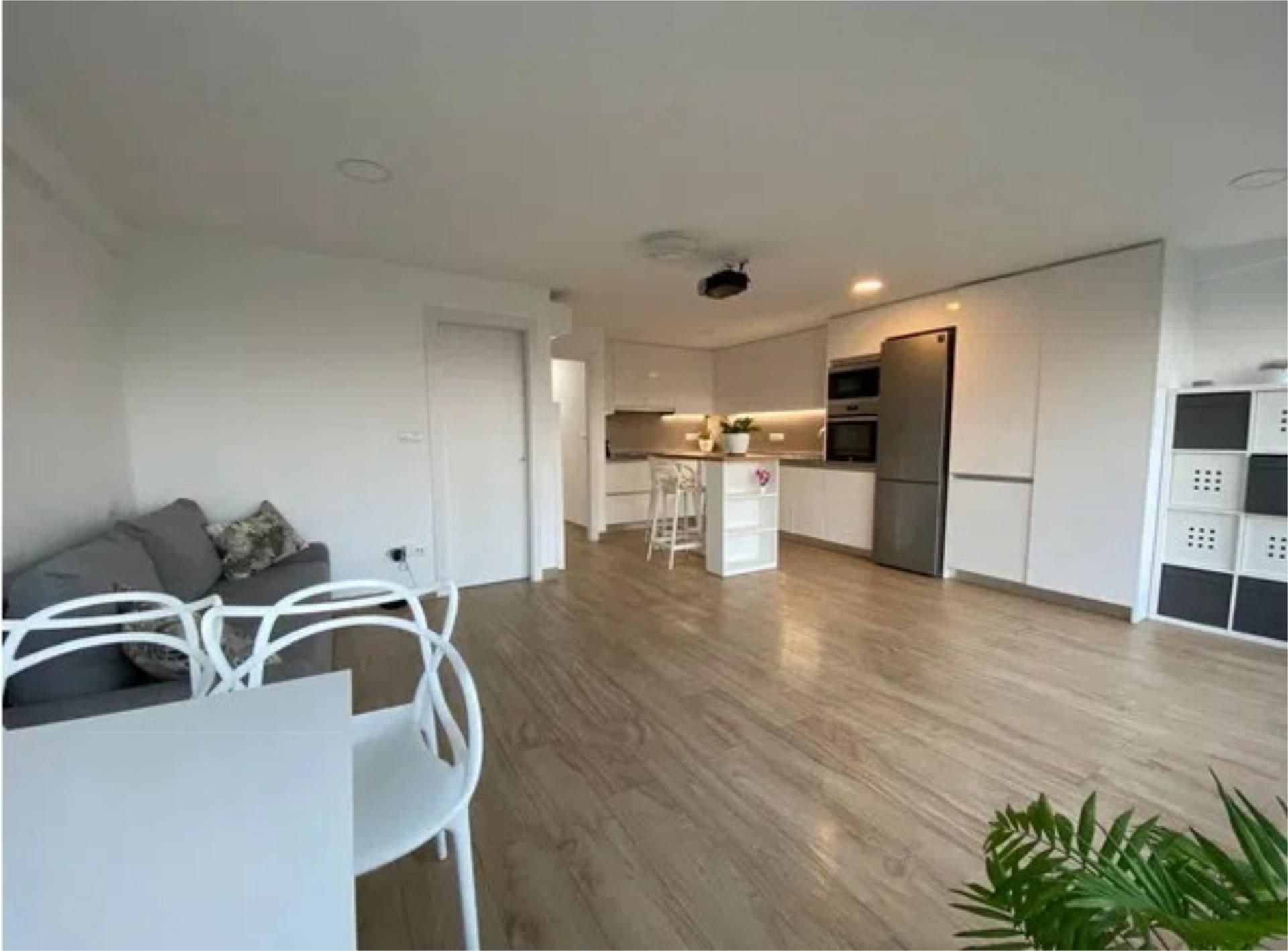 Kitchen of Flat to rent in Alicante / Alacant  with Air Conditioner, Parquet flooring and Furnished