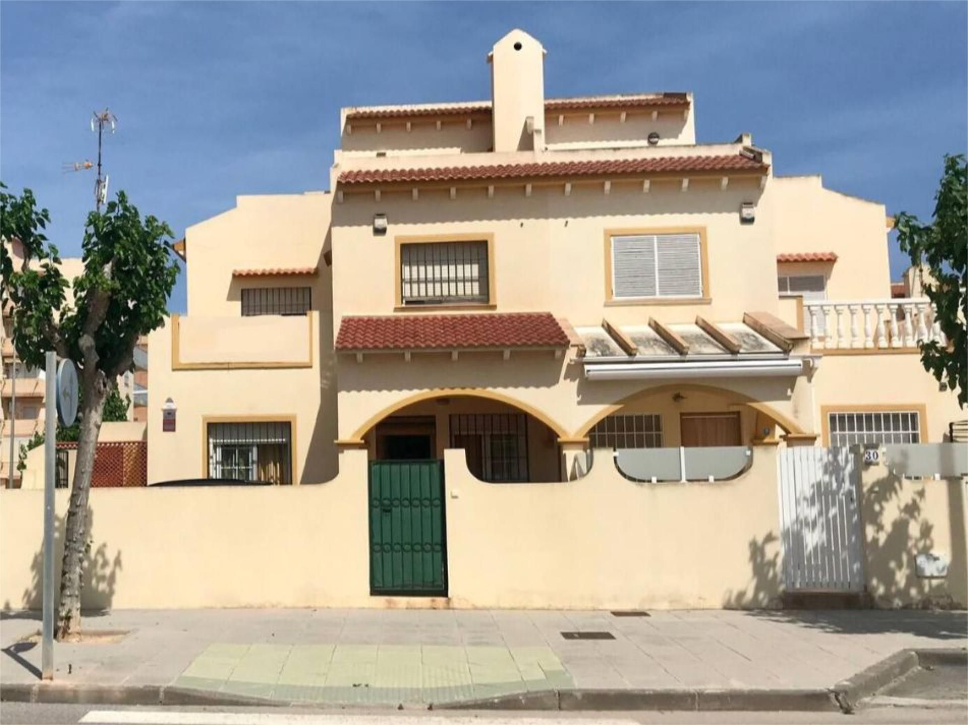Exterior view of Duplex for sale in Pilar de la Horadada  with Air Conditioner, Heating and Private garden
