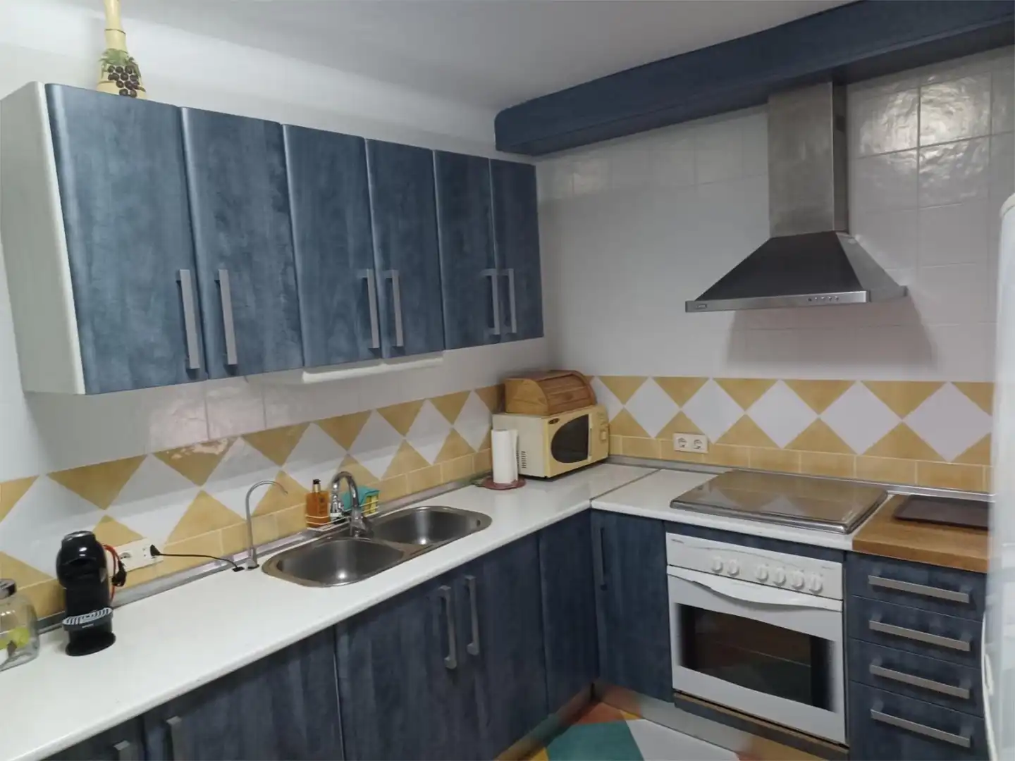 Kitchen of Flat for rent in Benalmádena  with Air Conditioner, Heating and Terrace