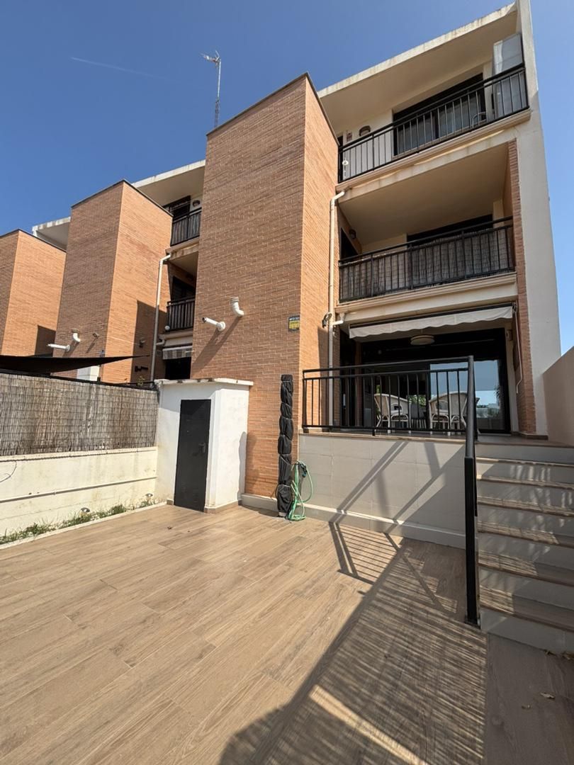 Exterior view of Flat for sale in El Puig de Santa Maria  with Air Conditioner and Swimming Pool
