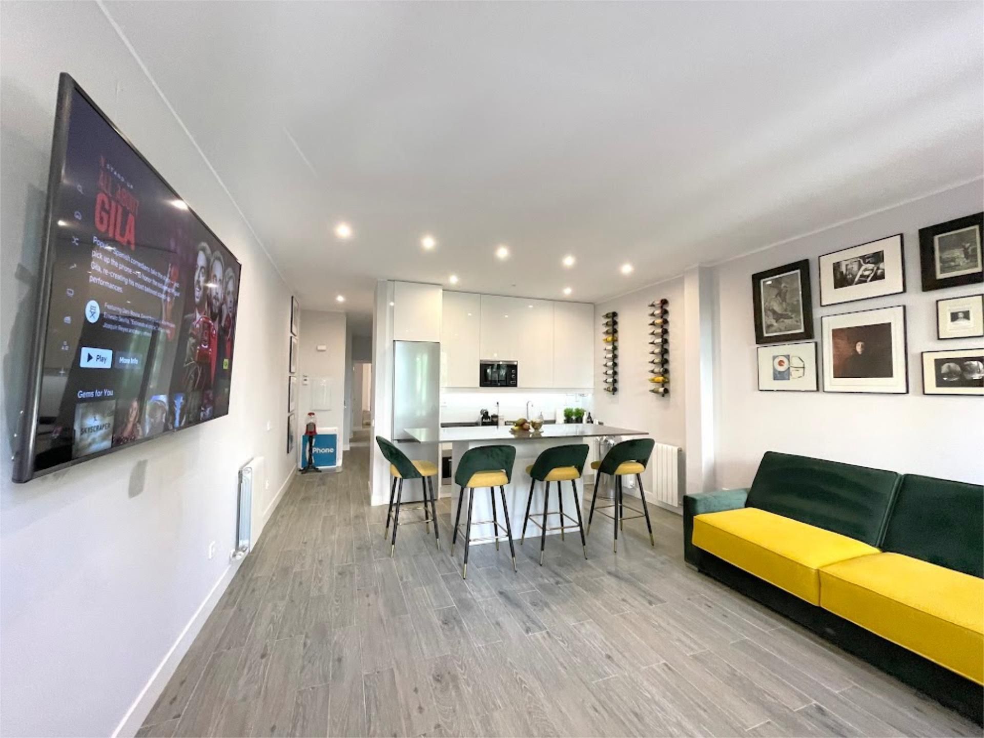 Living room of Flat to rent in Segovia Capital  with Heating, Furnished and Balcony