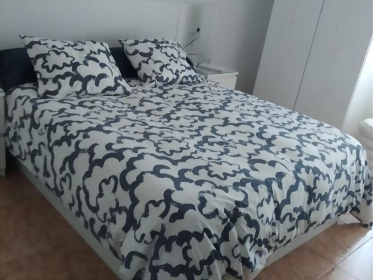 Schlafzimmer von Wohnung zur untervermieten in Gandia mit Klimaanlage, Heizung und Terrasse