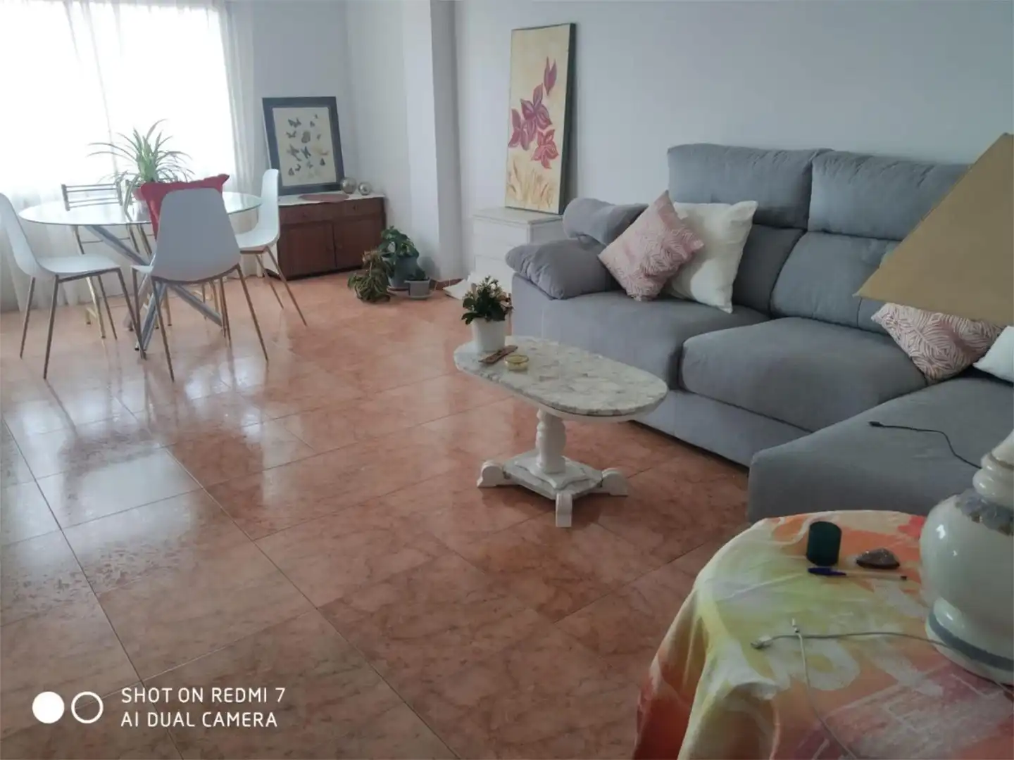 Wohnzimmer von Wohnung zur untervermieten in Gandia mit Klimaanlage, Heizung und Terrasse