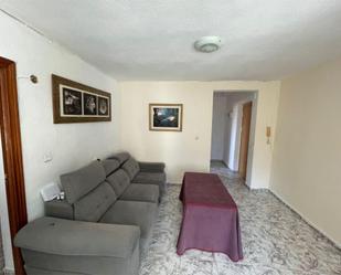 Living room of Flat for sale in  Granada Capital  with Terrace, Furnished and Balcony
