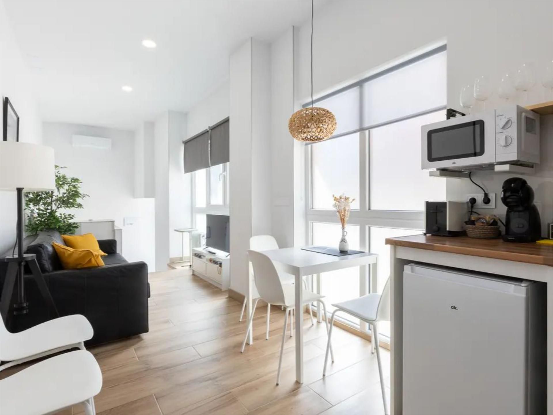 Living room of Flat for sale in  Valencia Capital  with Air Conditioner