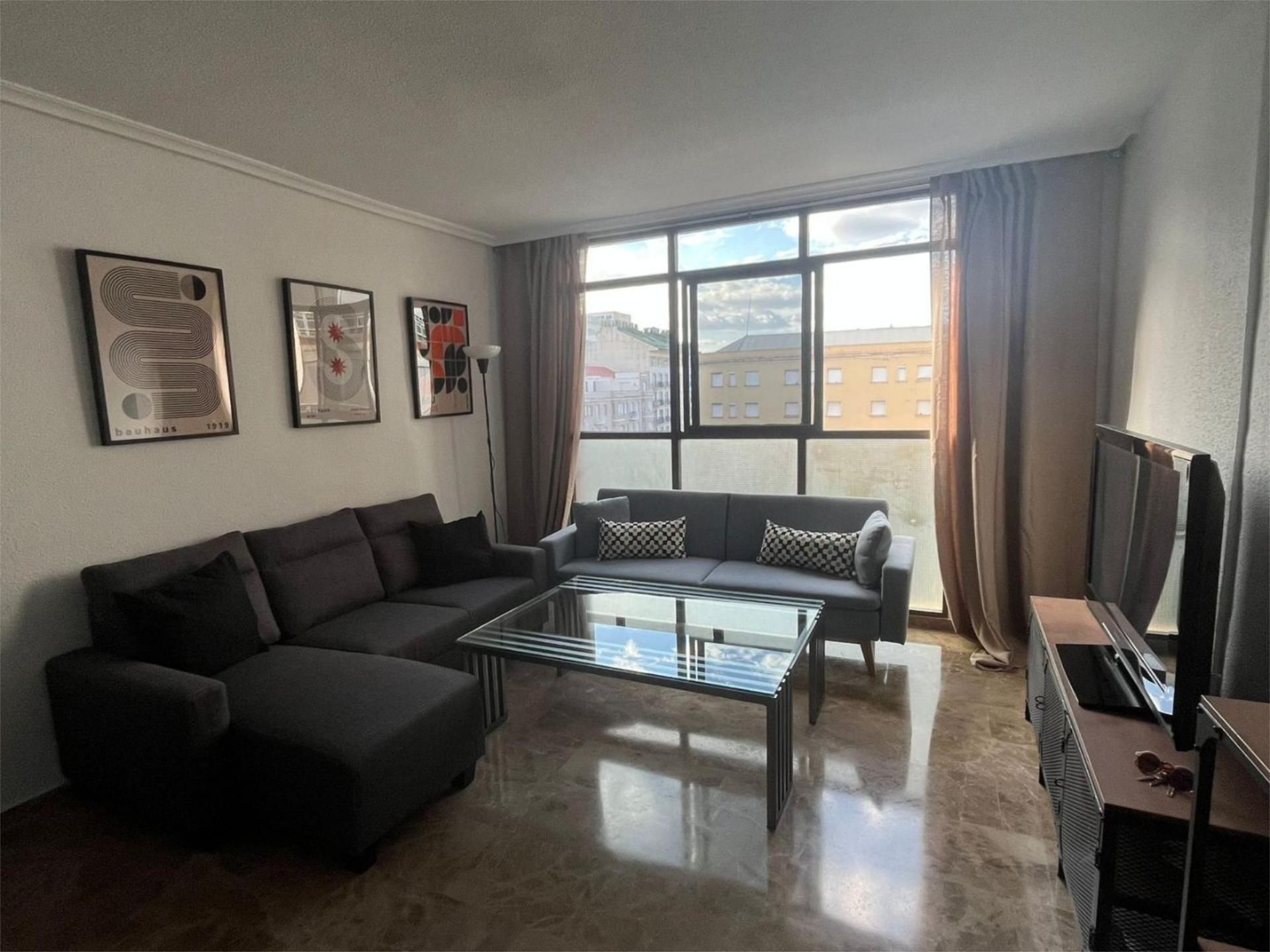 Living room of Flat to rent in  Jaén Capital  with Furnished