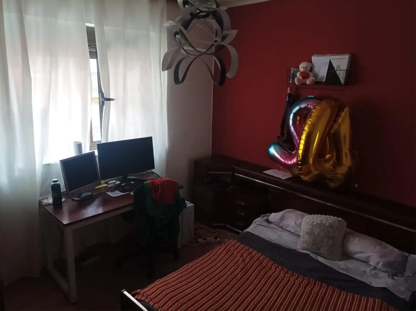 Wohnung zur Miete in Avenida de Los Maristas, 11, La Platina- Hospital - Campus Schlafzimmer von Wohnung zur Miete in Salamanca Capital mit Terrasse und Balkon