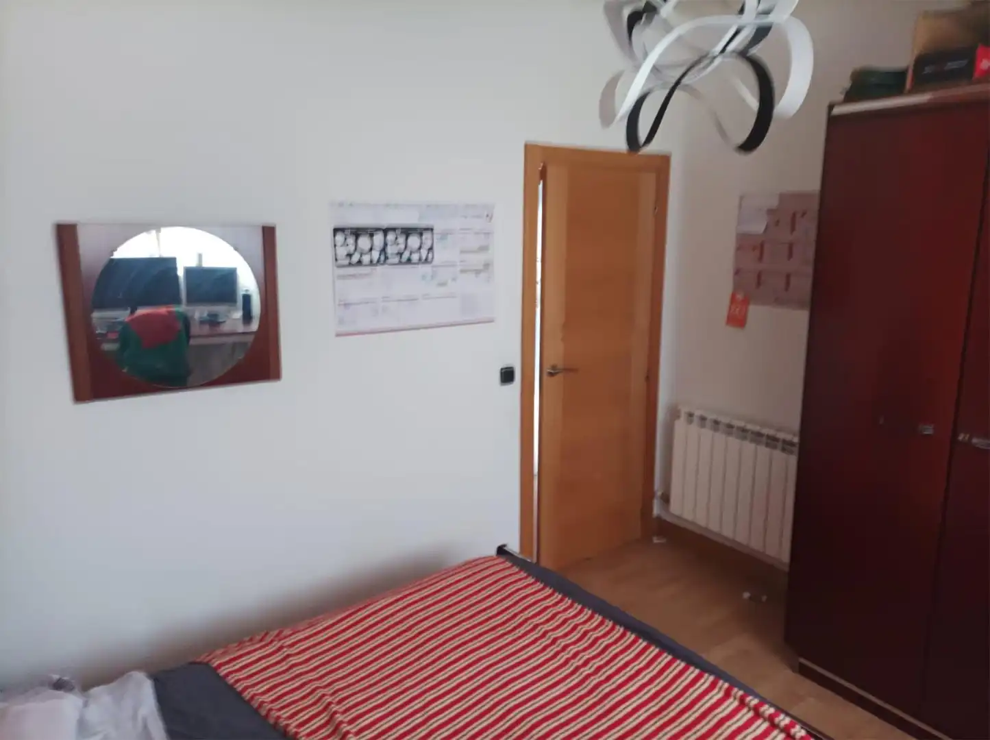 Wohnung zur Miete in Avenida de Los Maristas, 11, La Platina- Hospital - Campus Schlafzimmer von Wohnung zur Miete in Salamanca Capital mit Terrasse und Balkon