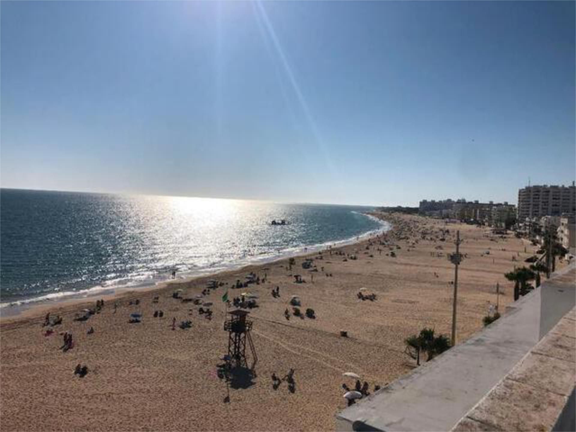 Exterior view of Flat to rent in Rota  with Furnished