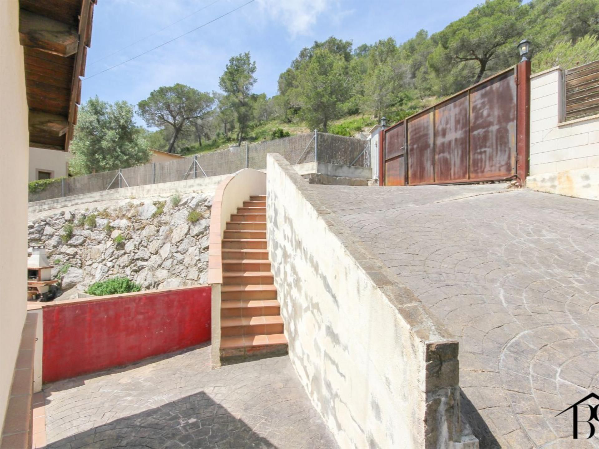 Exterior view of Single-family semi-detached for sale in Olivella  with Air Conditioner, Terrace and Swimming Pool
