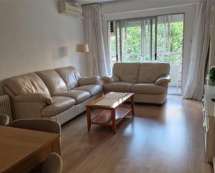 Living room of Flat to rent in  Valencia Capital  with Air Conditioner and Terrace