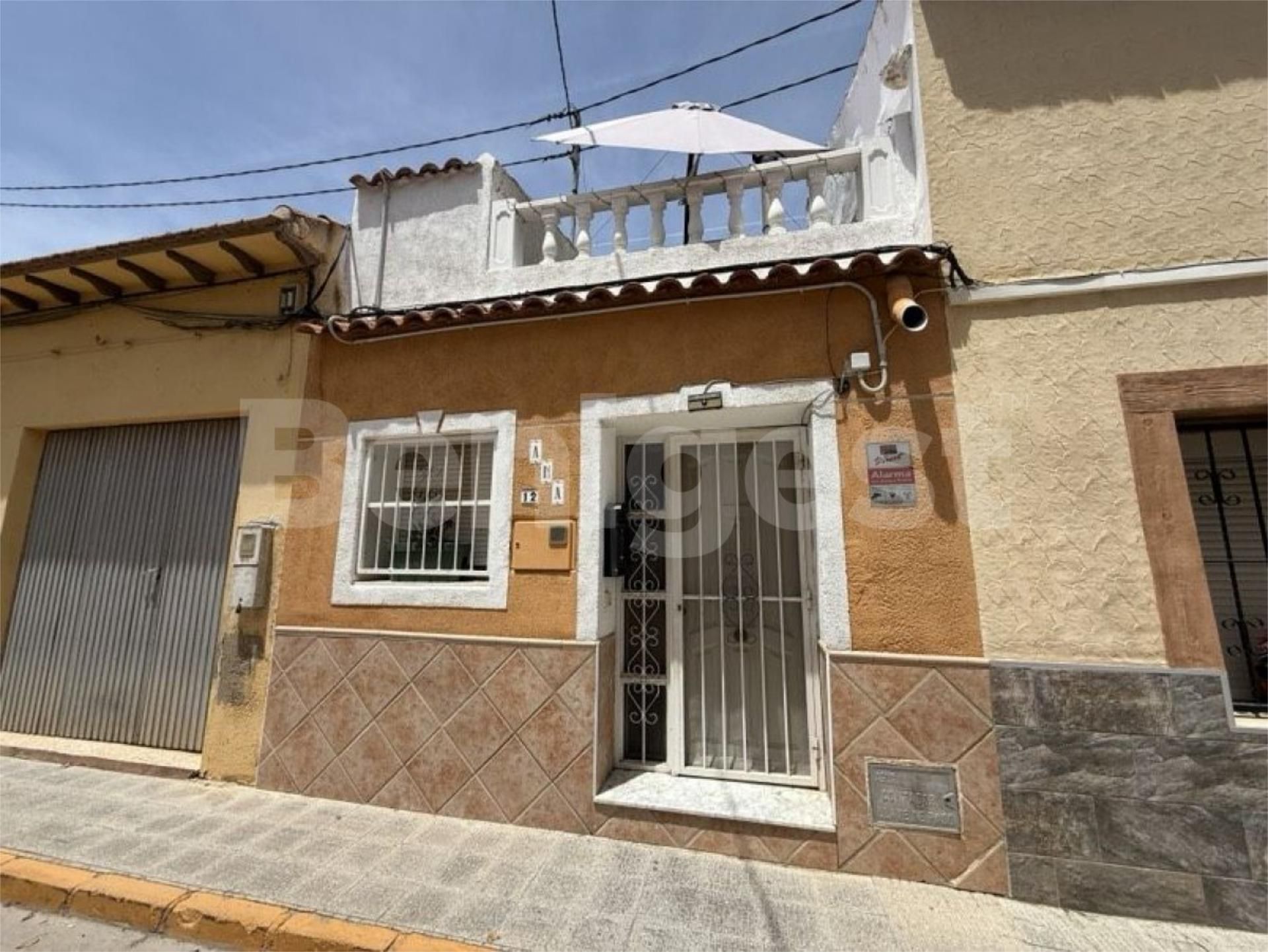 Exterior view of Single-family semi-detached for sale in Benijófar  with Air Conditioner, Terrace and Balcony