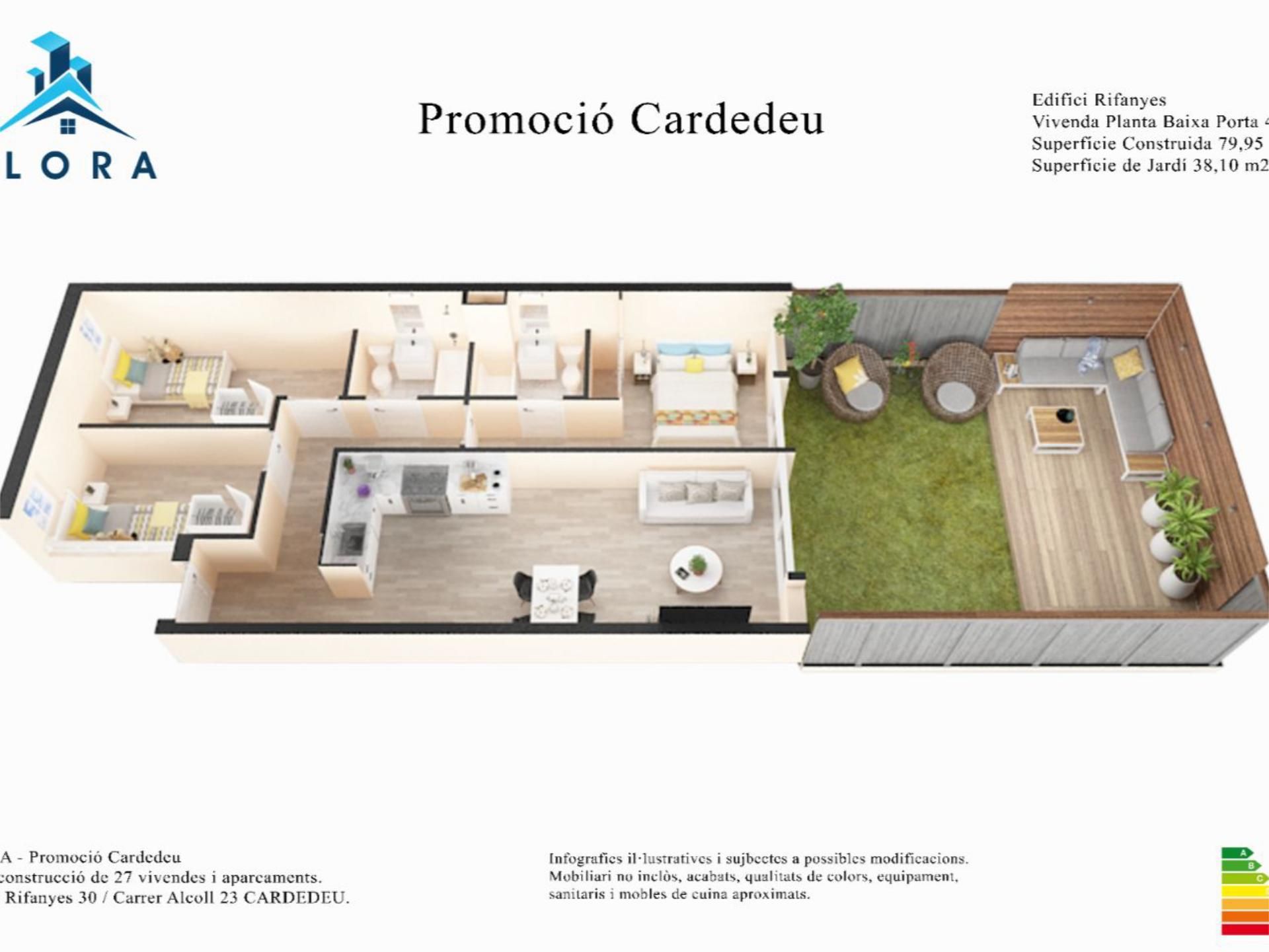 Garden of Planta baja for sale in Cardedeu  with Terrace