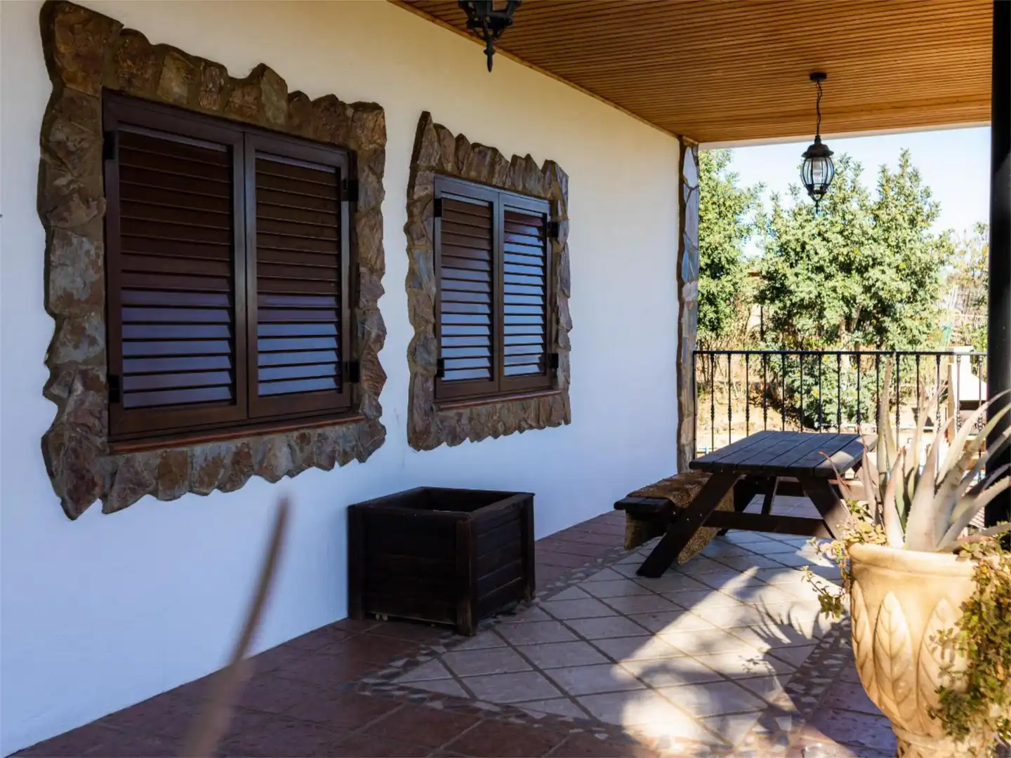 Casa o chalet en venta en EX-105, 5231, Santa Marta Terraza de Casa o chalet en venta en Santa Marta con Aire acondicionado, Calefacción y Jardín privado