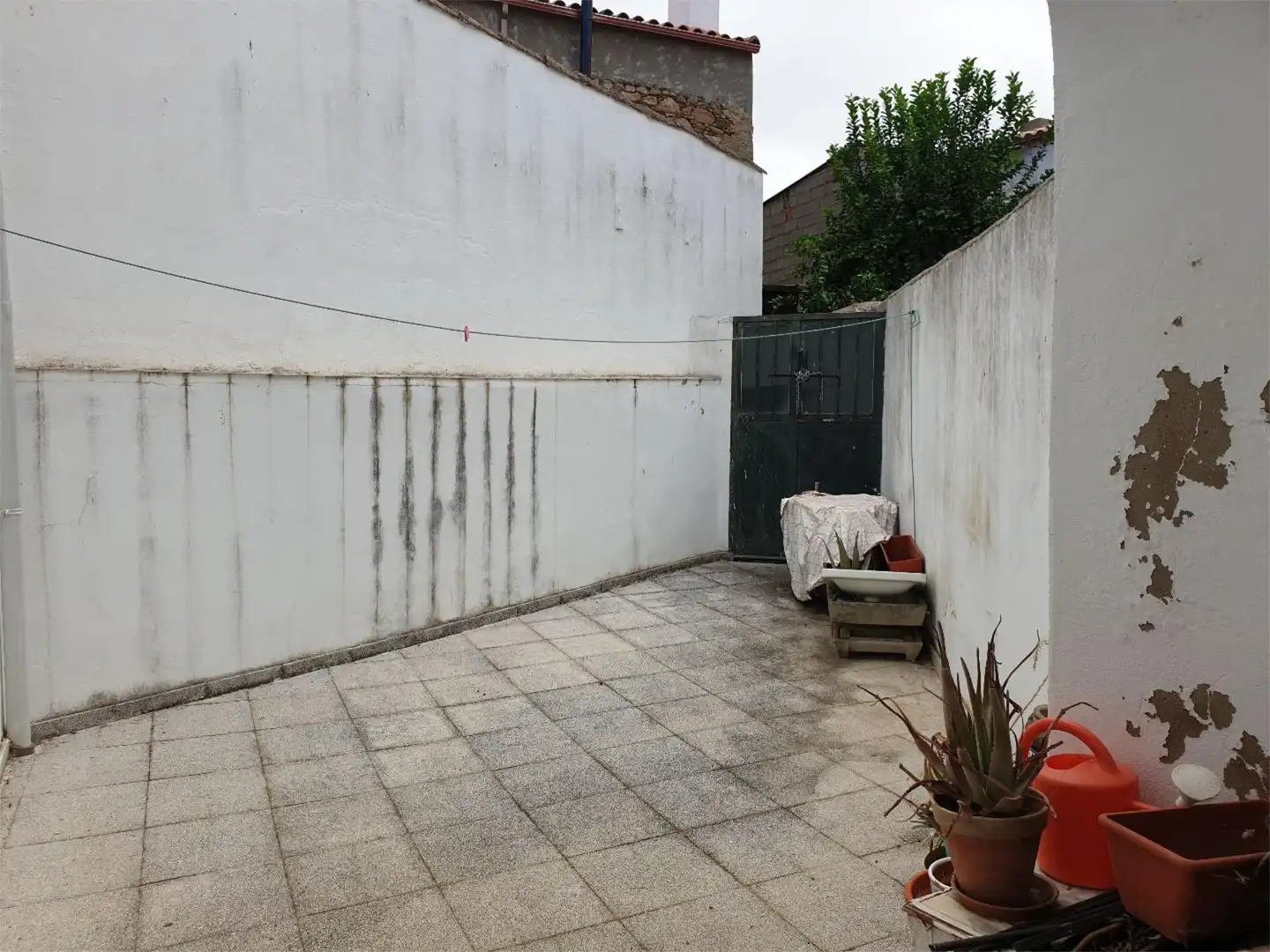 Garden of Flat for sale in Plasenzuela  with Heating and Furnished