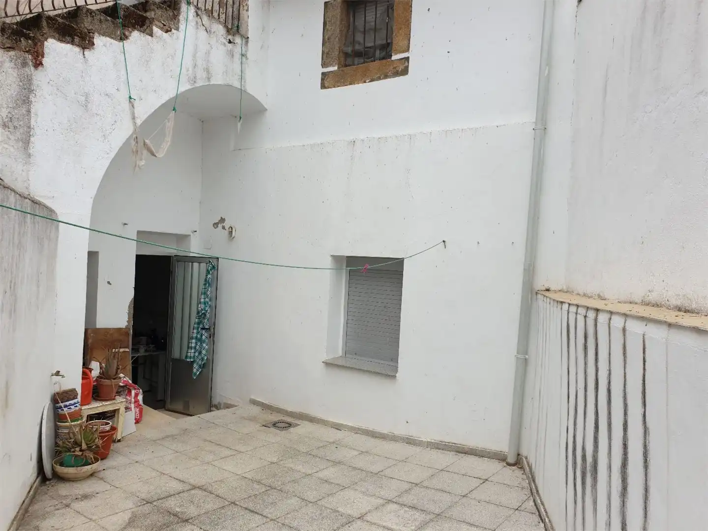 Exterior view of Flat for sale in Plasenzuela  with Heating and Furnished