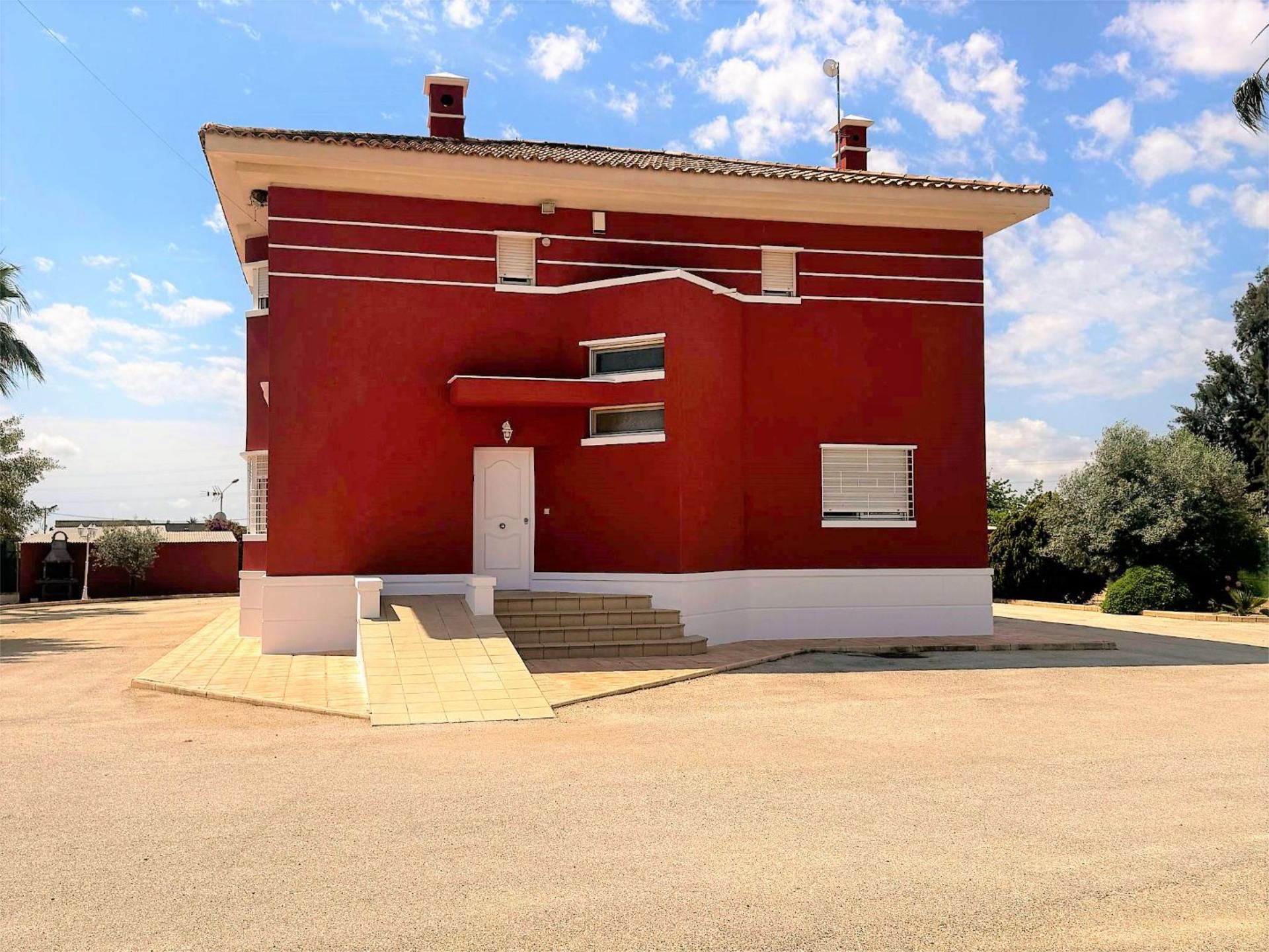 Exterior view of House or chalet for sale in Elche / Elx  with Air Conditioner, Heating and Private garden